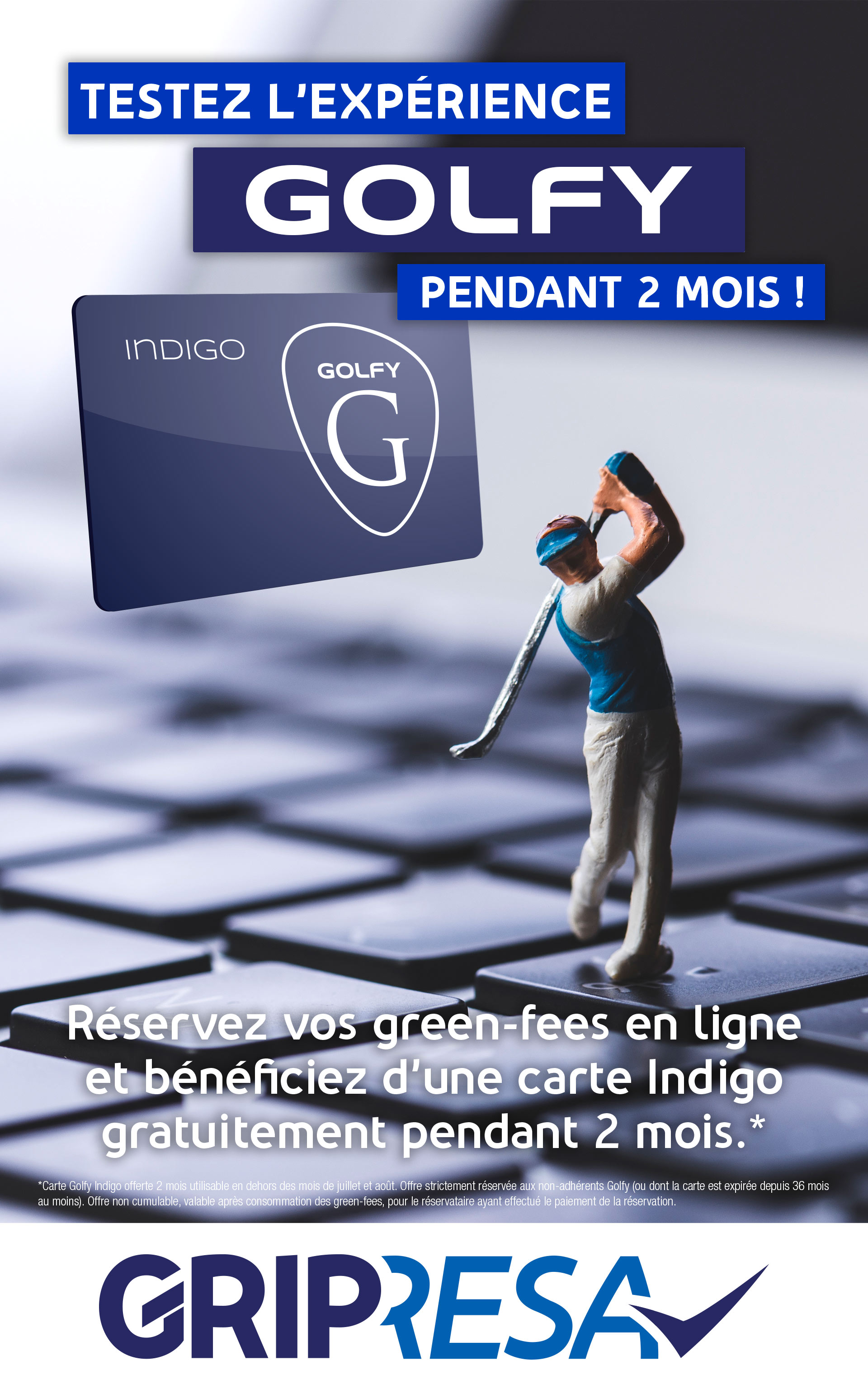 Réservation de golf